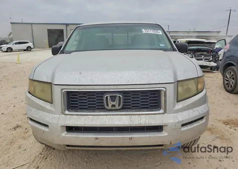 2007 Honda Ridgeline Rtx from USA, damaged, VIN 2HJYK16347H538853